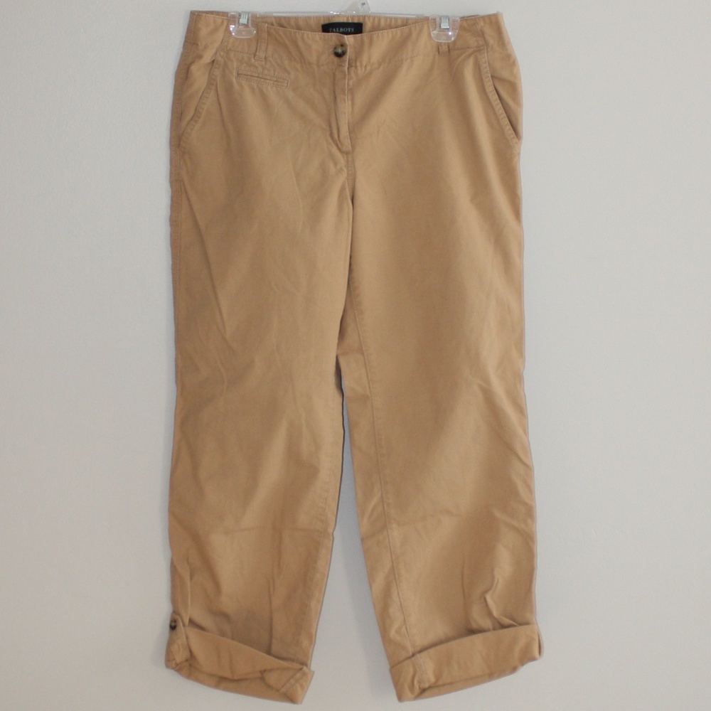 Talbots Boyfriend Cuff Pants